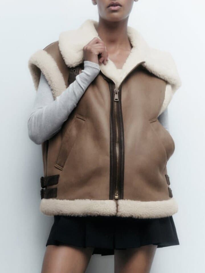 Autumn Winter Fleece Vest