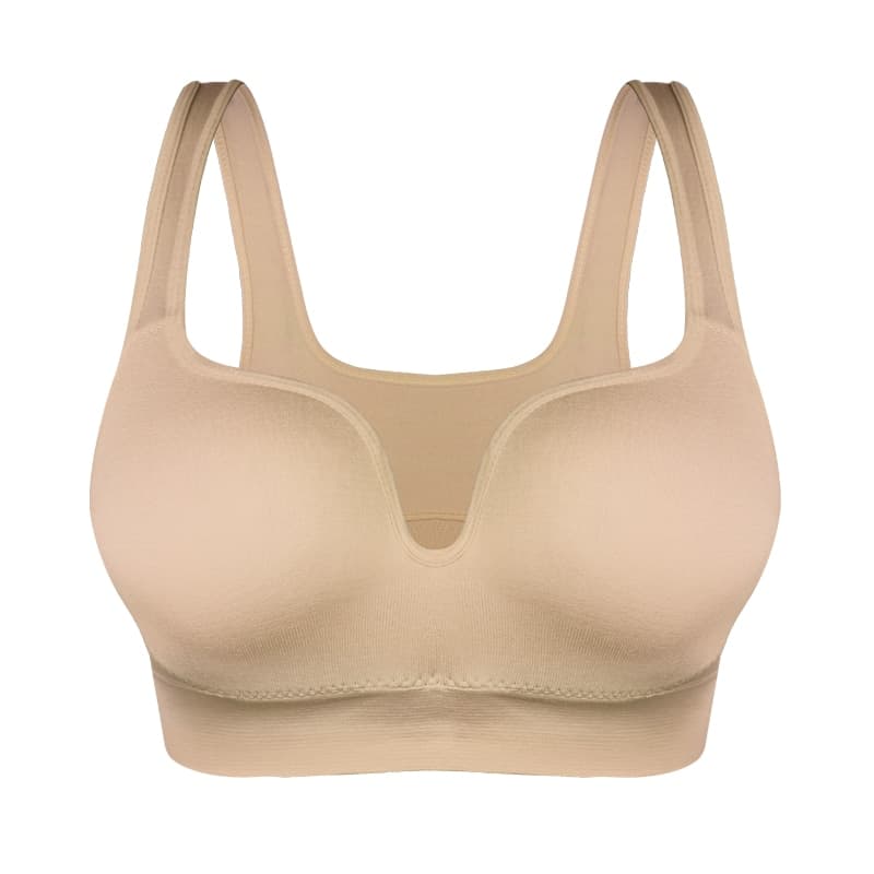 Women Sport Bra Yoga Shirt Fitness Running Vest Underwear Padded Bra Crop Sports Workout Top Wireless Push Up Brassiere