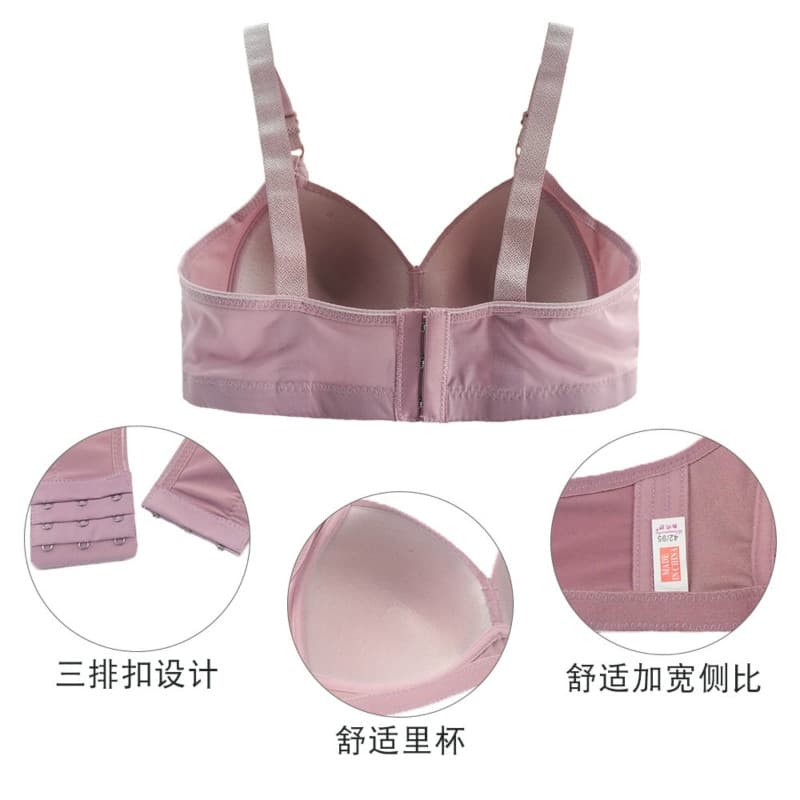High Quality C Cup Wireless Push Up Bra of Women Breathable Cotton Bra Bralette Fashion Lingerie Wire Free Female Intimate New – view 4