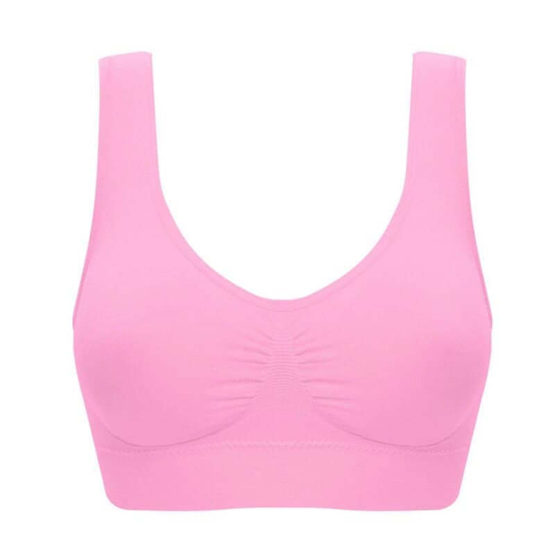 Women Lingerie Solid Bra Seamless Push Up Cotton Tops Bralette Brassiere Wireless Sports Vest Underwear