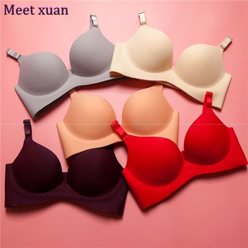 Women Seamless Push Up Wireless bra