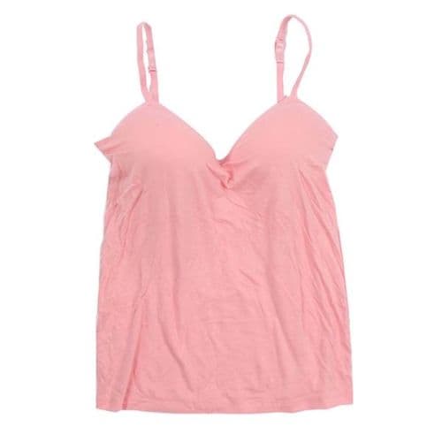 Women Wireless Seamless Bra Padded Bra  Spaghetti Strap V Neck Vest Cami Tank Tops Shirt Blouse