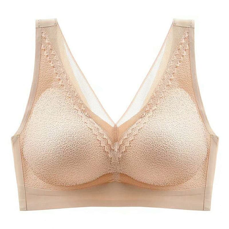 Seamless Bras For Women Underwear Lace Push Up Bralette With Pad Vest Top Latex Bra