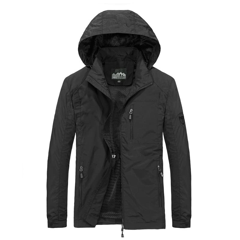 Waterproof Military Windbreaker Jackets Hooded Water Proof Wind Breaker Casual Coat Male Clothing Autumn Jackets Men – view 4