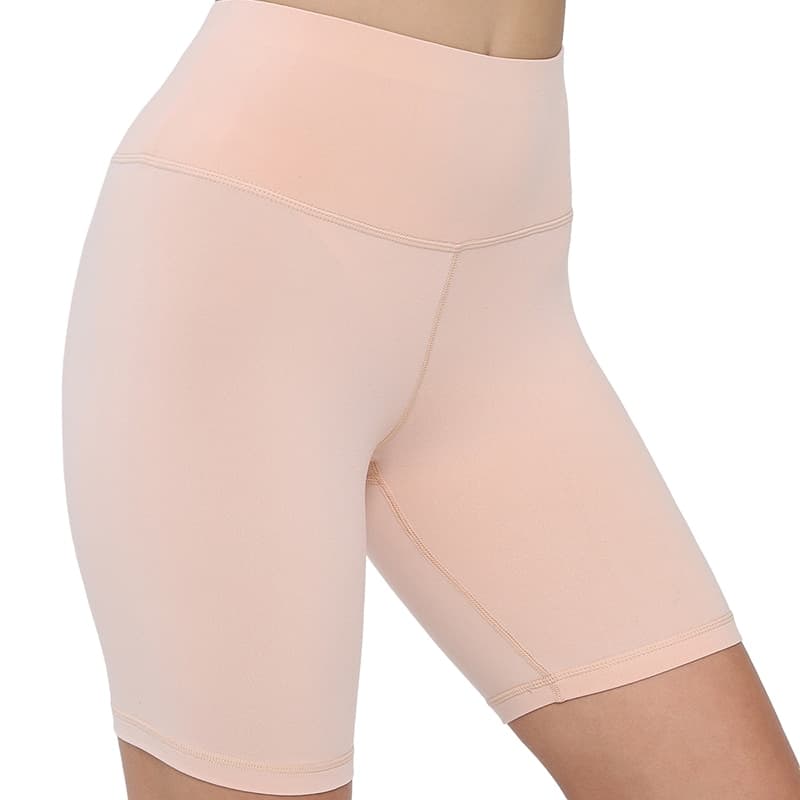 Seamless Biker Shorts Women Solid Push Up Fitness Shorts High Waist Clothing Workout Short Comfortable Female