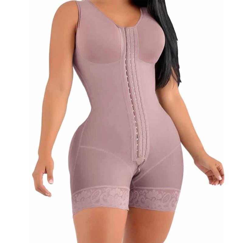 Women High Compression Short Girdle Shapeware With Brooches Bust For Daily And Post-Surgical Use Slimming Sheath Belly Women