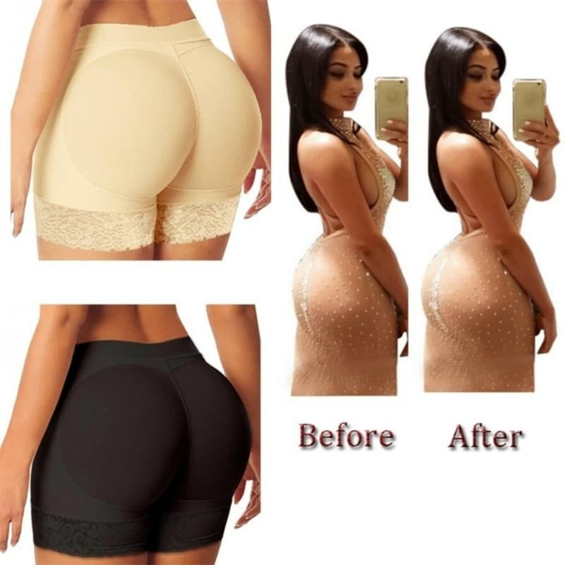 Shapewear Miracle Body Shaper And Buttock Lifter Enhancer Fake Butt Padded Panties Hip Lift Sculpt And Boost Lace up