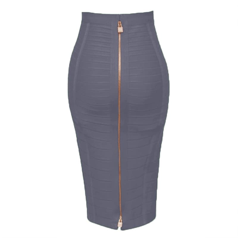 Women Zipper Skirt