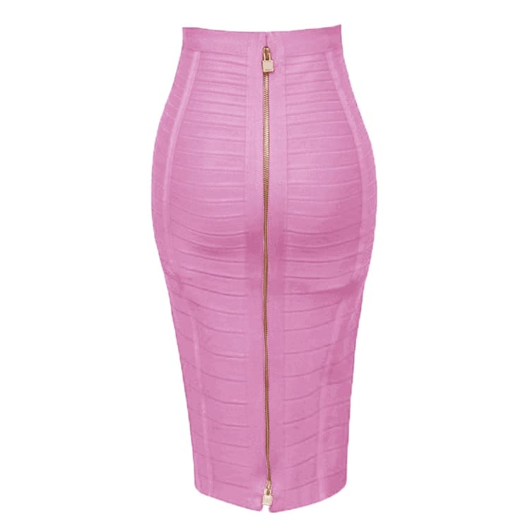Women Zipper Skirt