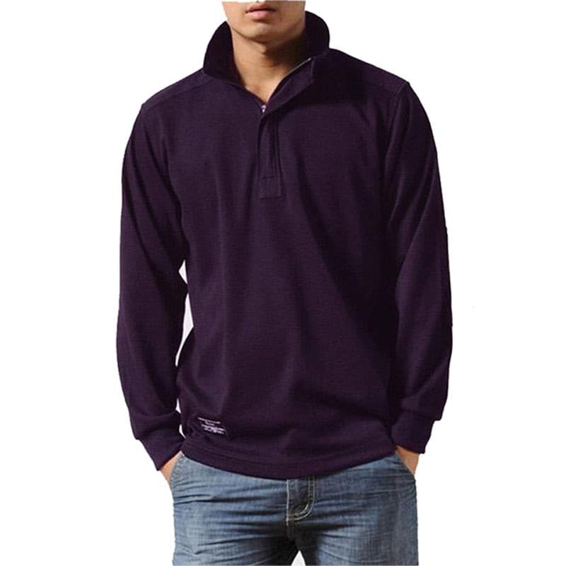 Men Casual Autumn Shirt Loose Long Sleeved Tactical Shirts Military Big Size Business Leisure Men Polo Shirt