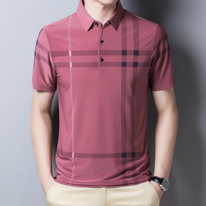 Men Polo Summer Cool Thin Shirt
