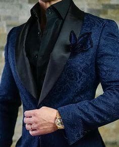 Men Wedding Groom Dress Suit Jacquard white Groom Tuxedos