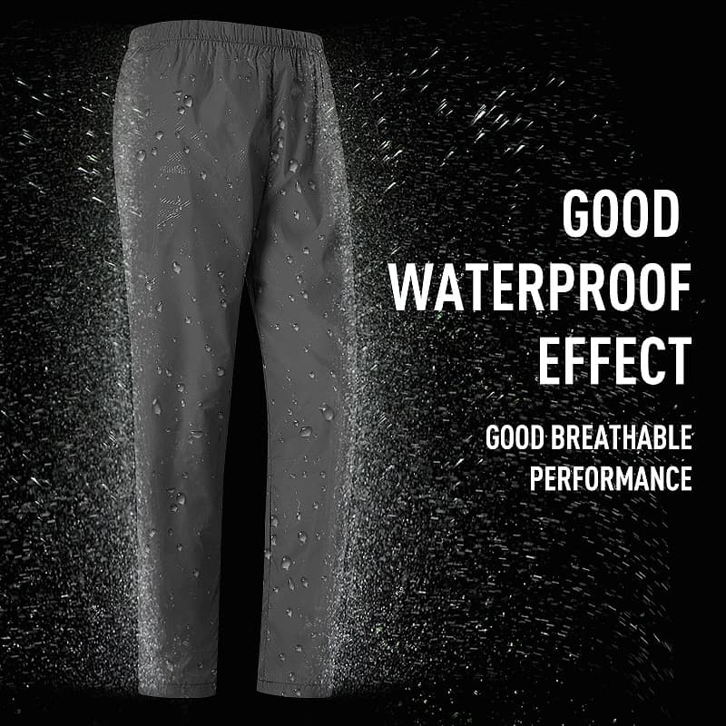 New Unisex Camping Pants Trekking Climbing Hiking Waterproof Pants Unisex Sports Quick Dry Mountain Rain Trousers Anti-UV