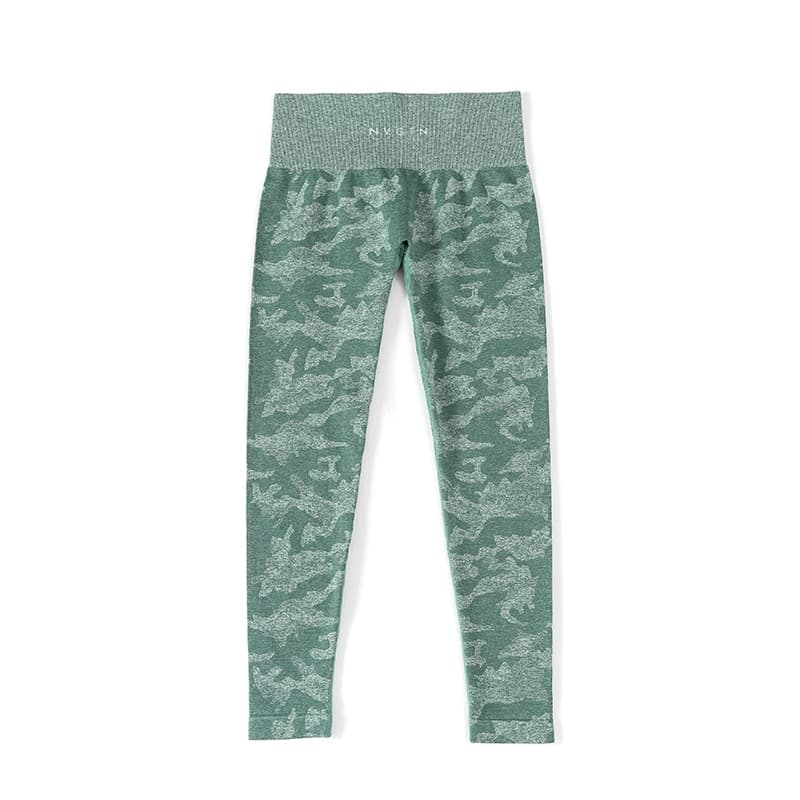 New Women Camo Pant Seamless Workout Leggings Butt Lift Yoga Pants Women High Waist Stretch Fitness Outfits Sports Wear Gym Fuchsia Nylon