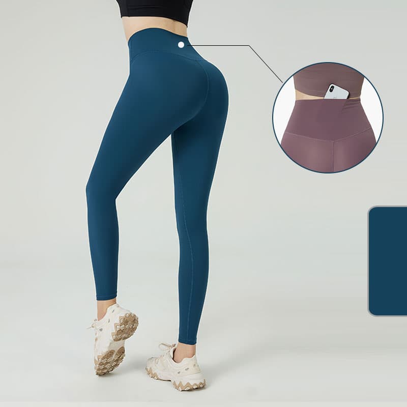 New Women High Waist Pant Naked feeling Leggings Push Up Sport Women Fitness Running Yoga Pants Energy Seamless Leggings Gym Girl leggings