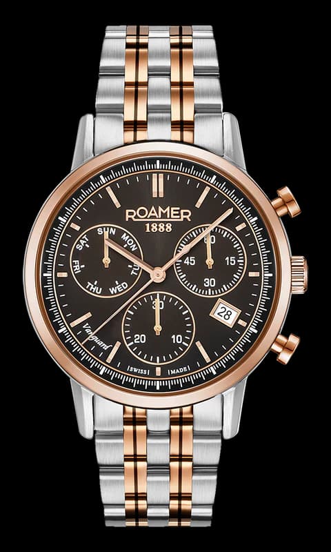 ROAMER – VANGUARD CHRONO II 975819 49 55 90 Luxury Watch For Men