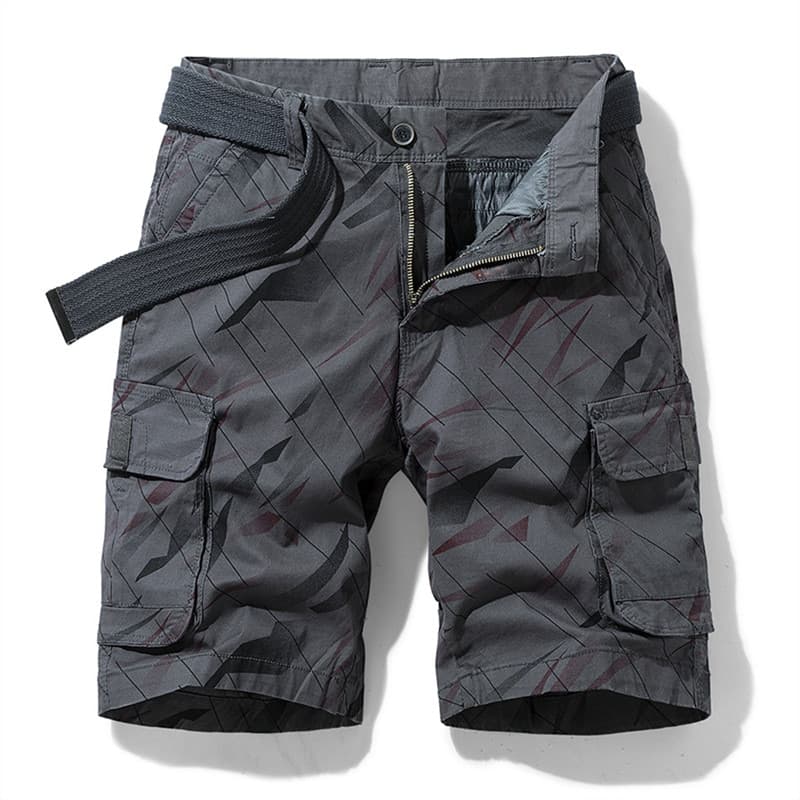New Cargo Shorts Men Cool Camouflage Summer Hot Sale Cotton Casual Men Short Pants Brand Clothing Comfortable Camo Men Cargo Shorts