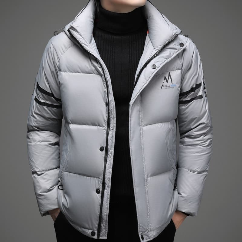 New Top Grade Graphene Thick Warm New Brand Casual Fashion Down Jacket Men Windbreaker Winter Hooded Parka Coats Men Clothes