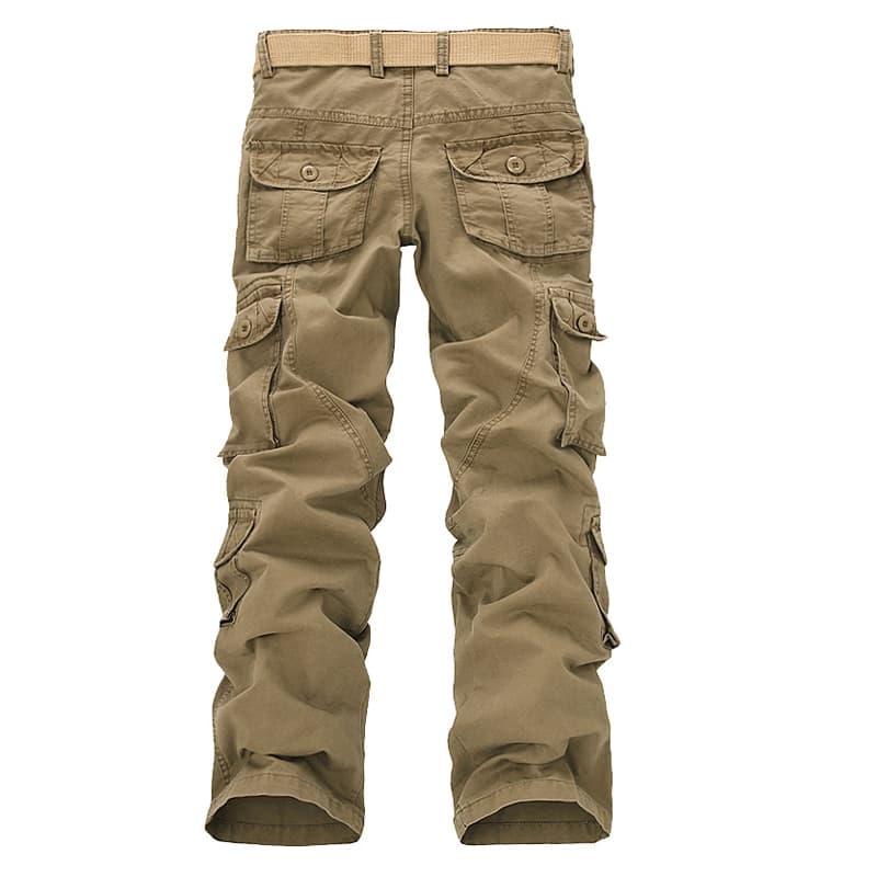 New Fashion Military Cargo Pants Men Loose Baggy Tactical Trousers Outdoor Casual Cotton Cargo Pants Men Multi Pockets Big size