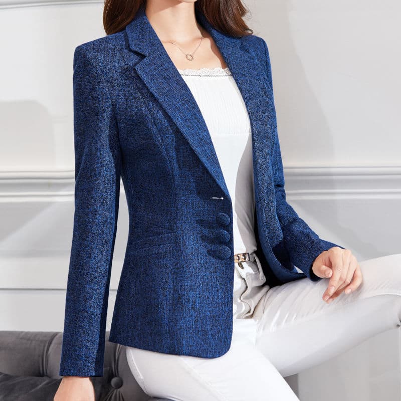 New Women Plus Size Blazers Jackets Work Office Lady Suit Slim Single Breasted Business Female Blazer Coats Formal 6XL Fashion