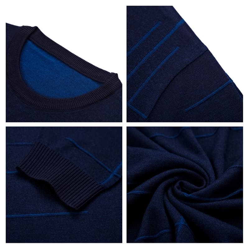 New Soft Cashmere Sweaters O-Neck Wool Pullovers 2020 Autumn Winter Warm Sweater Men Brand Clothing Plus Size Pull Homme