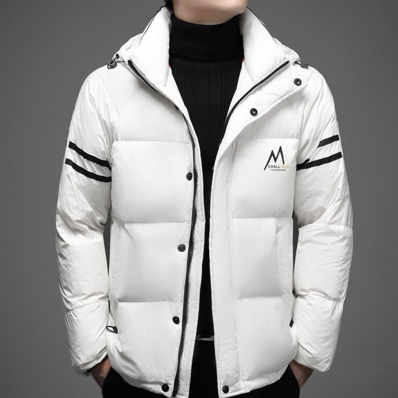 New Top Grade Graphene Thick Warm New Brand Casual Fashion Down Jacket Men Windbreaker Winter Hooded Parka Coats Men Clothes