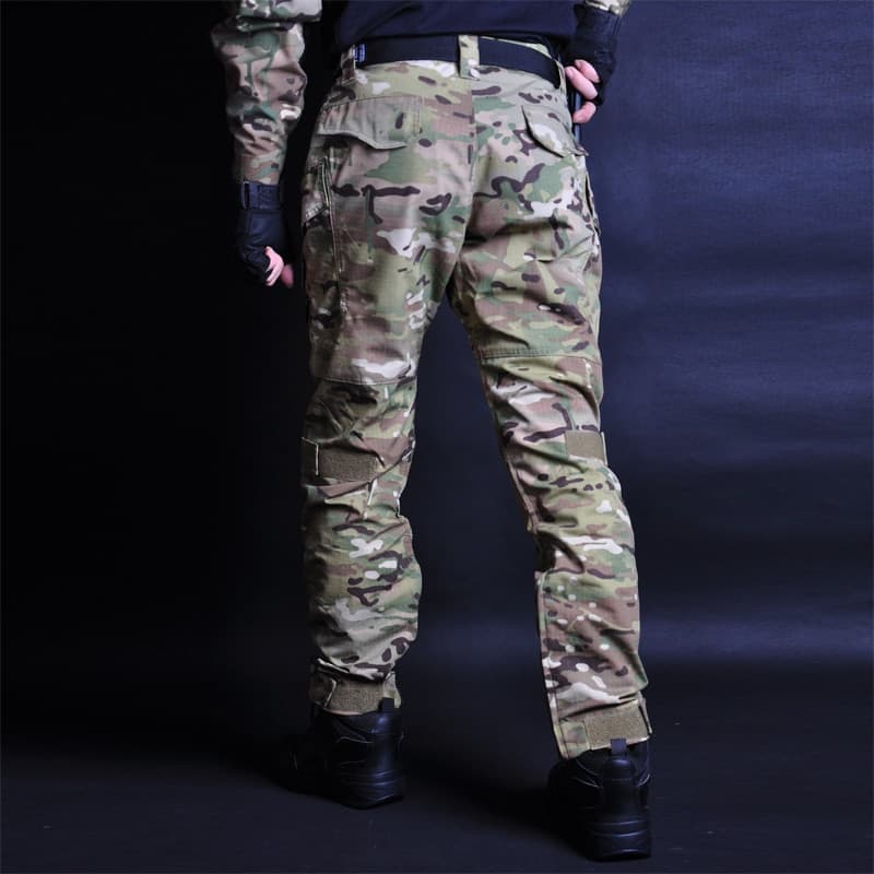 Outdoor Airsoft Tactical Pants Military Hunting Clothes Men Clothing Army Camouflage Pants Camping Pant Knee Reinforced Durable