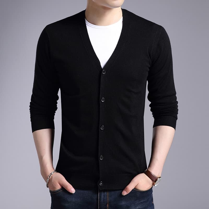 New Top Grade Luxury Brand Fashion Knit Sweater Cardigan Men Casual Woolen Autum Japanese Coats Jacket Mens Clothes