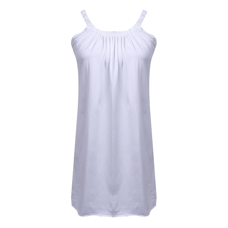 New Summer Women Beach Dress Red White Swimsuit Female Beach Cover-Ups Wrap Towel Open Back Sling Mini Beach Dresses Women