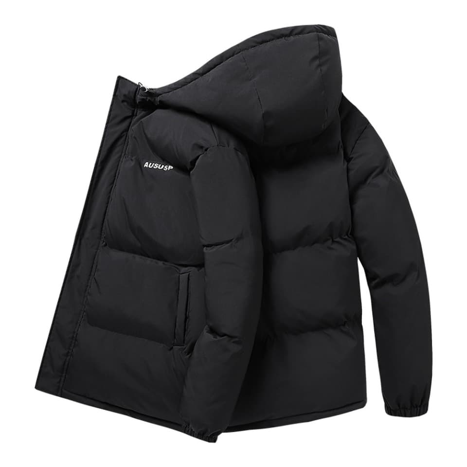 New Men White Duck Down Jacket Warm Hooded Thick Puffer Jacket Coat Male Casual High Quality Overcoat Thermal Winter Parka Men 5XL