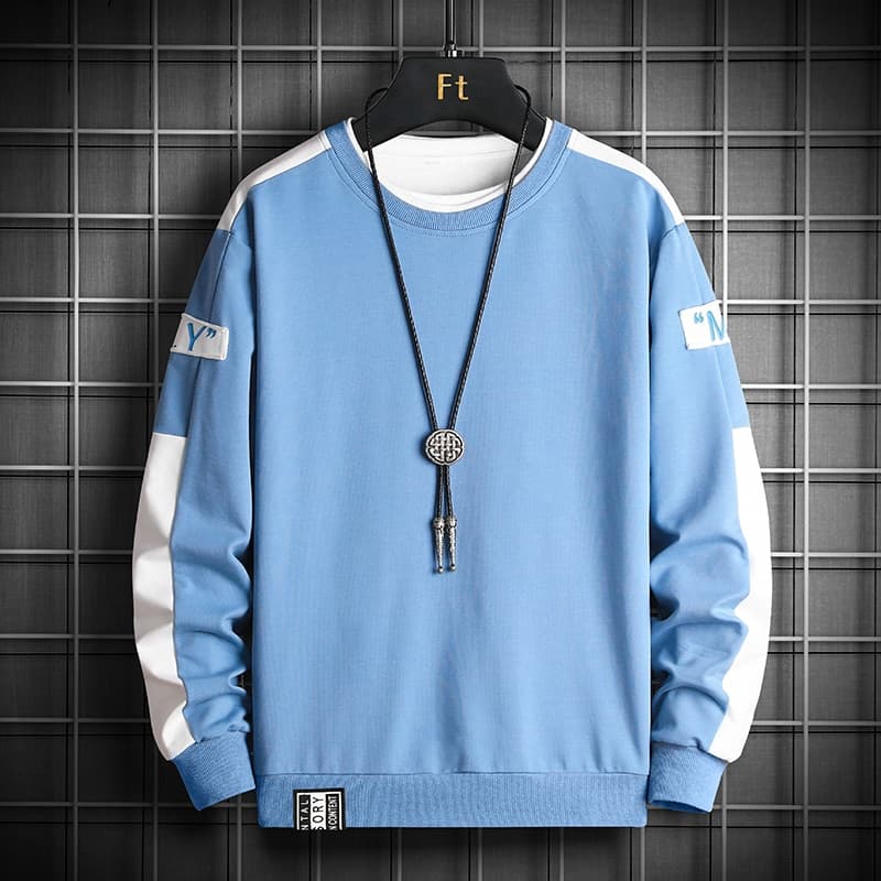 New Spring Autumn Solid Colour Casual Mens Hoodies Sweatshirts Men Fashion Harajuku Streetwear Hoodies Sweatshirt Tops