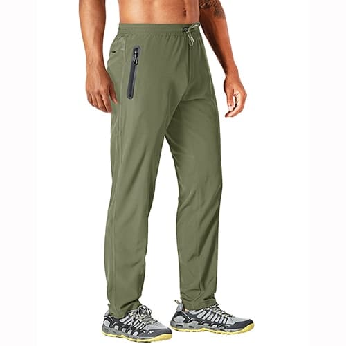 New Outdoor Pants Men Quick Dry Straight Running Hiking Pants Elastic Lightweight Yoga Fitness Exercise Sweatpants Joggers