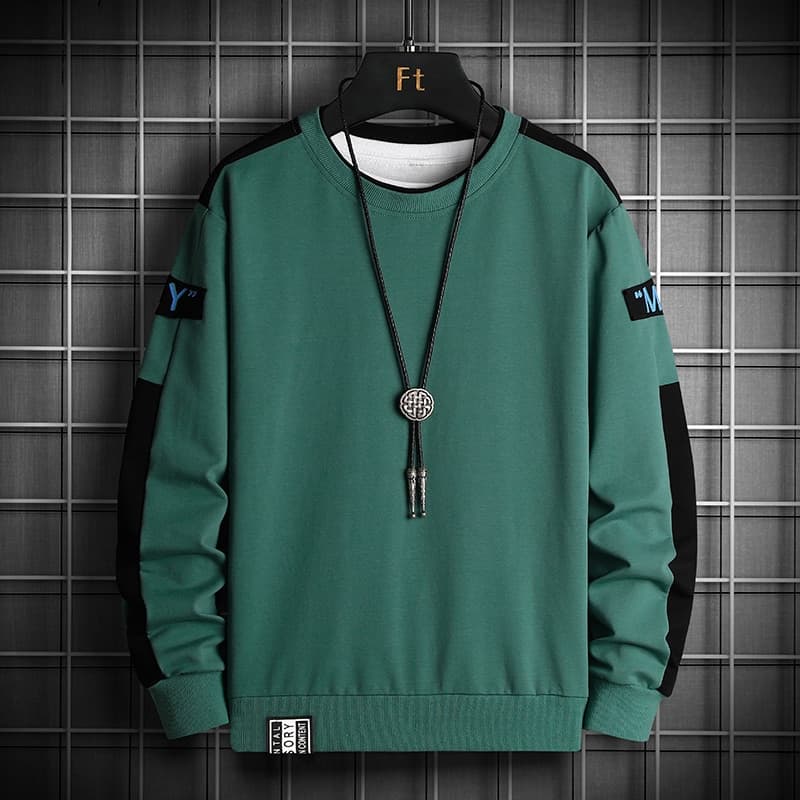 New Spring Autumn Solid Colour Casual Mens Hoodies Sweatshirts Men Fashion Harajuku Streetwear Hoodies Sweatshirt Tops