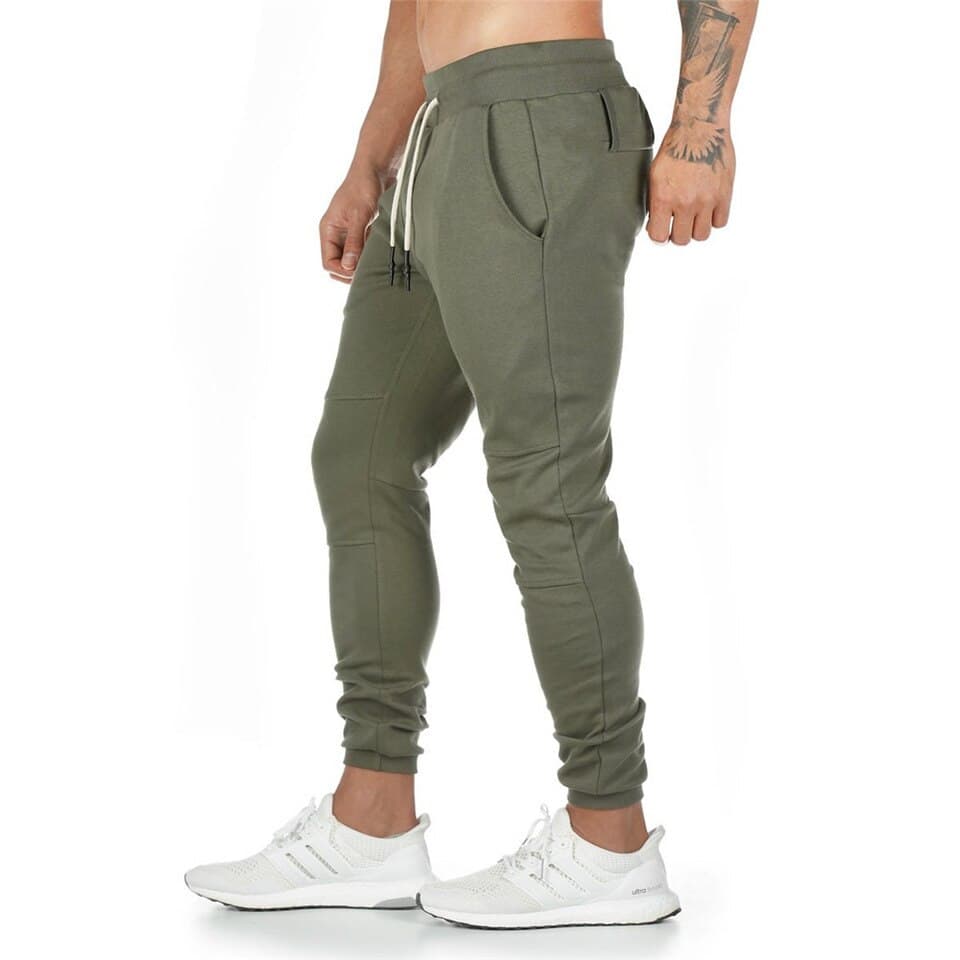 New Joggers Sweatpants Men Casual Pants Solid Colour Gym Fitness Workout Sportswear Trousers Autumn Winter Male Cross fit Track Pants