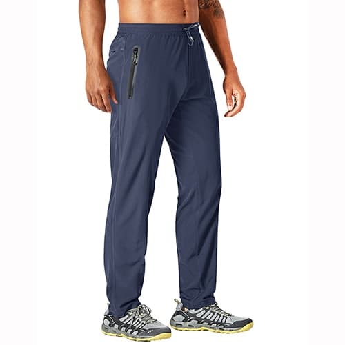 New Outdoor Pants Men Quick Dry Straight Running Hiking Pants Elastic Lightweight Yoga Fitness Exercise Sweatpants Joggers