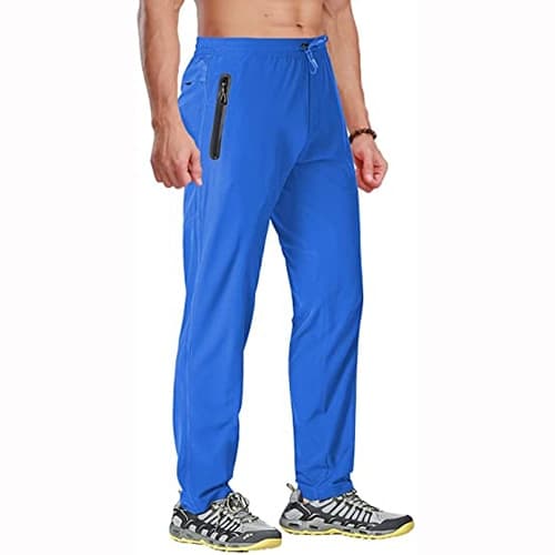 New Outdoor Pants Men Quick Dry Straight Running Hiking Pants Elastic Lightweight Yoga Fitness Exercise Sweatpants Joggers
