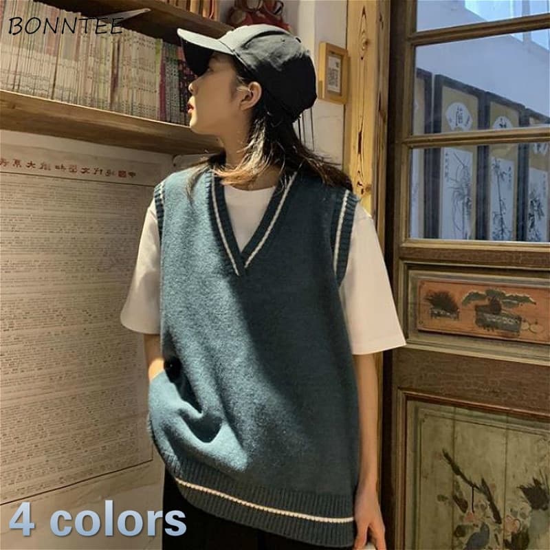 Women Simple Classic Vest