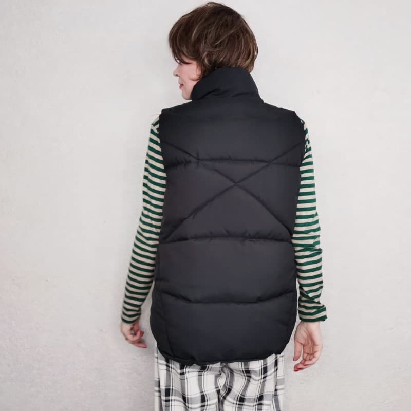 New Plus size Winter Down Puffer Vest Women Casual All-match Sleeveless jacket Winter Long Bodywarm Waistcoat Winter Sleeveless