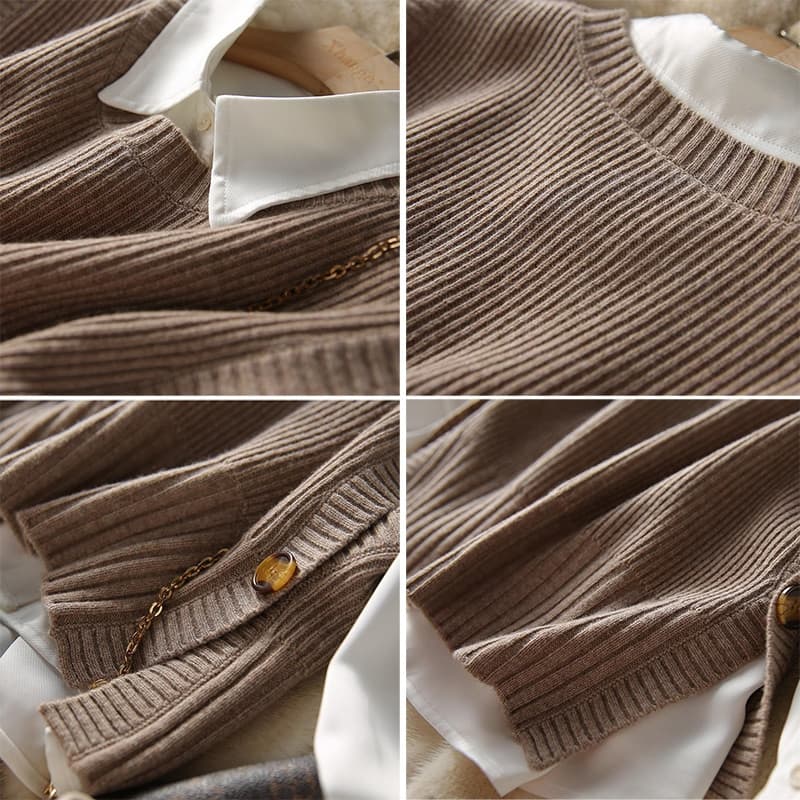 New Women Sweater Vest O neck Solid Autumn Fashionable Button Chic Design Female Leisure Knitwear Preppy Style Soft Cozy