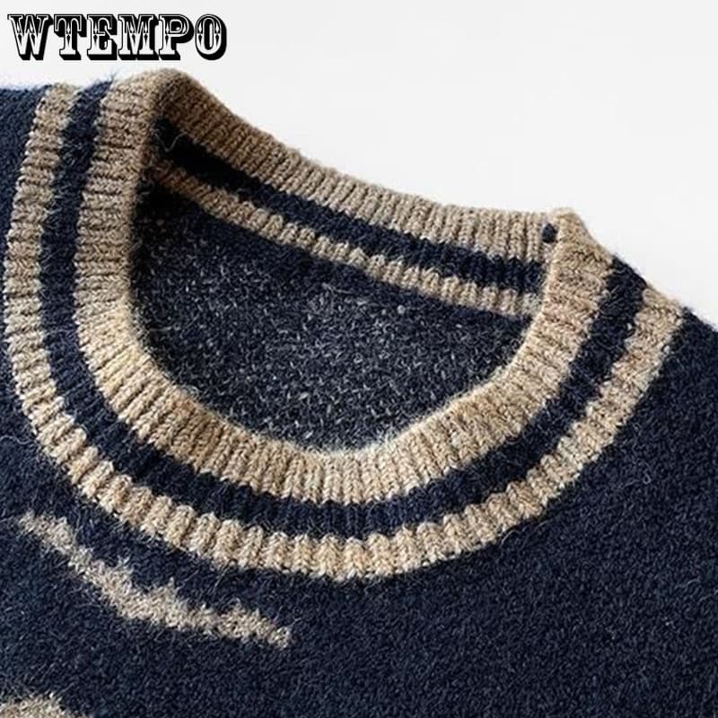 New Sweater Vest V Neck Argyle Crop Tops Chic Preppy Style Knitted Students Harajuku Vintage Streetwear Slim Leisure Fashion Women