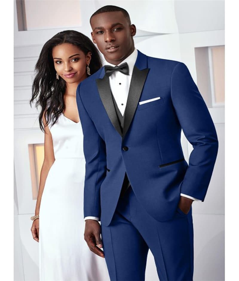 New Fashion Men Suit Slim Fit Men Suits Latest Coat Pant Design Wedding Party Blazer Groom Tuxedos Costume Homme (JACKET+PANTS)