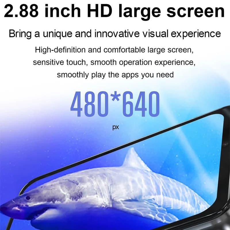 S999 4G Smart Watch MTK6761 Quad Core 4GB Ram 64GB Rom 2.88″ HD Large Screen Smartwatch 5.0MP+13.0MP Dual Camera 2300mAh Battery