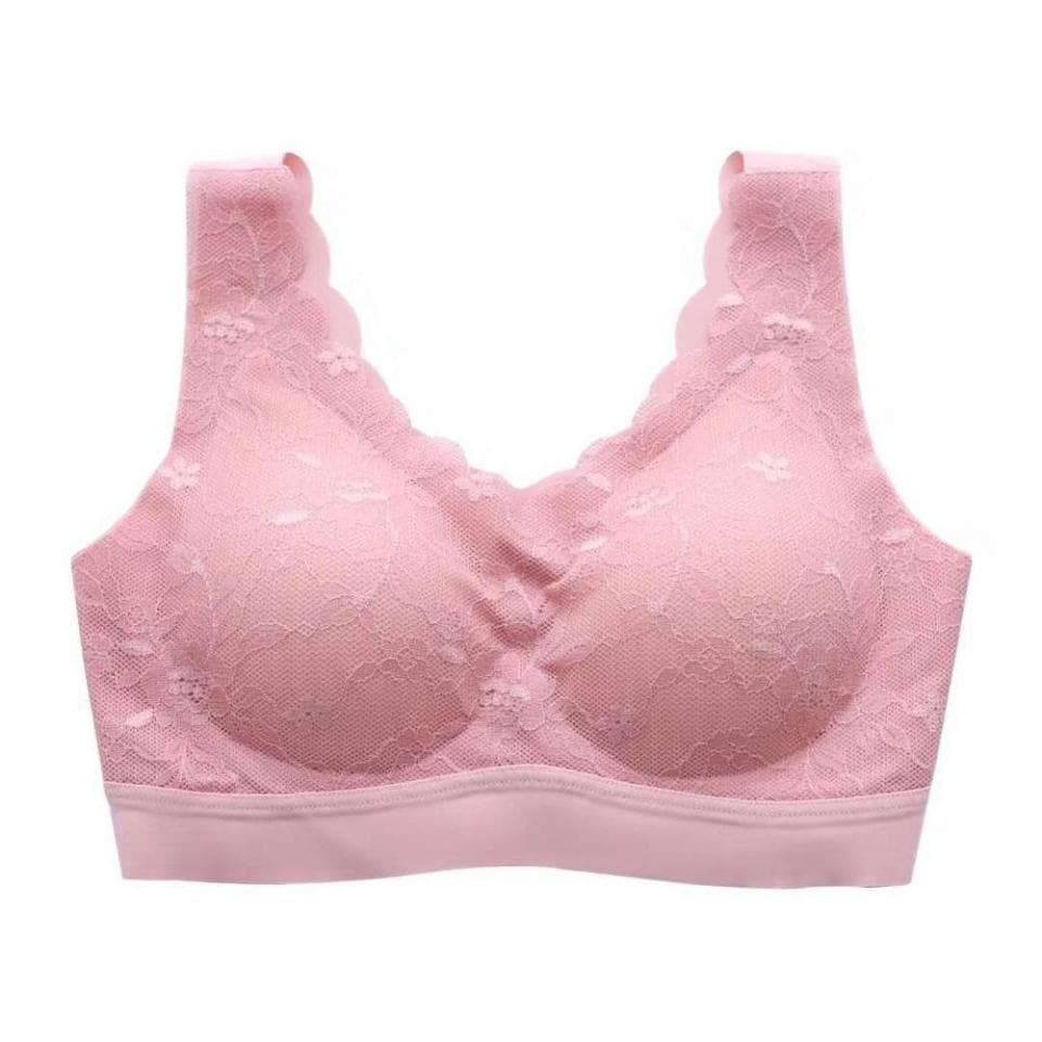 Seamless Bras For Women Underwear Lace Push Up Bralette With Pad Vest Top Latex Bra