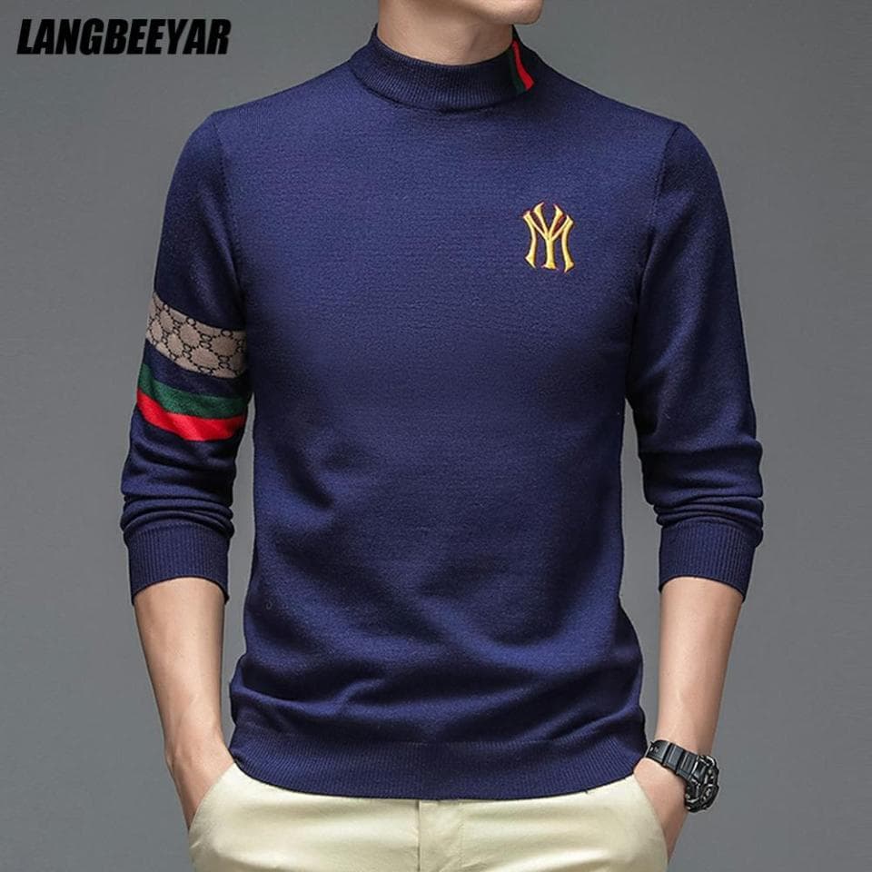 Men Autumn Winter Luxury Sweater