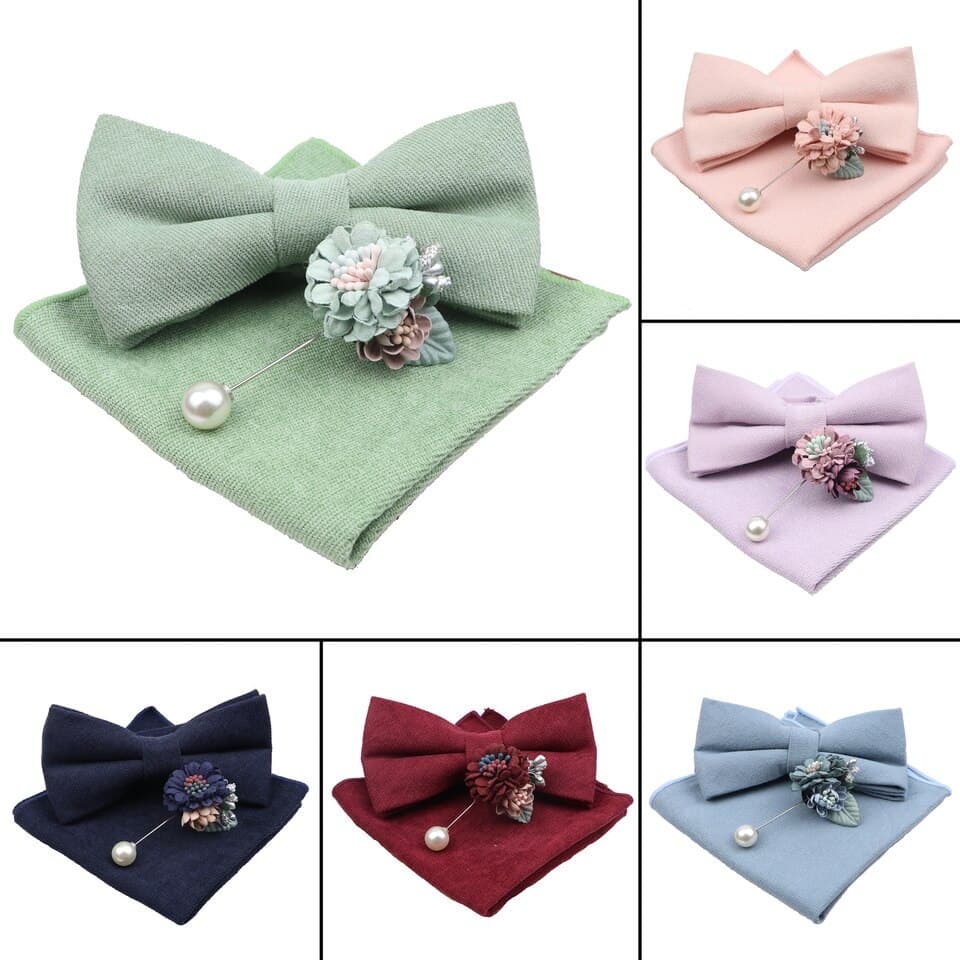 Men Cotton Bow Tie