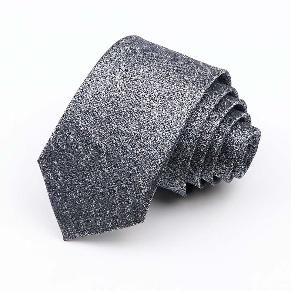New Fashion 6cm Men Narrow Polyester Necktie For Men Business Meeting Formal Jacquard Striped Plaid Skinny Tie Daily Wear Cravat Gift