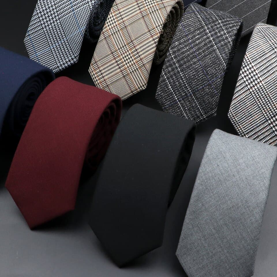 Men Classic Cotton Ties