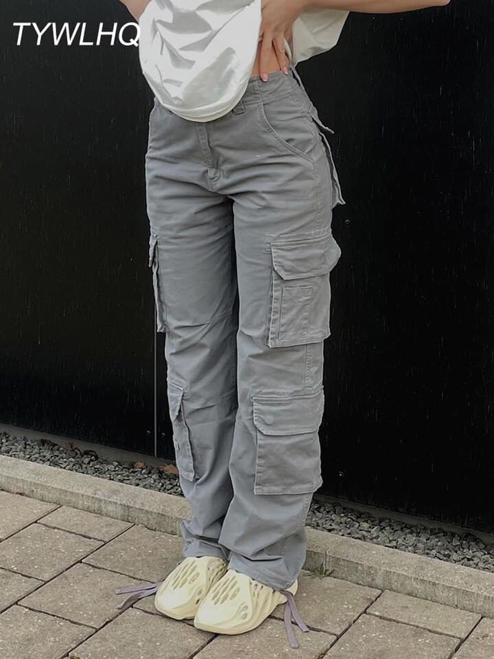 Women Vintage Cargo Pants