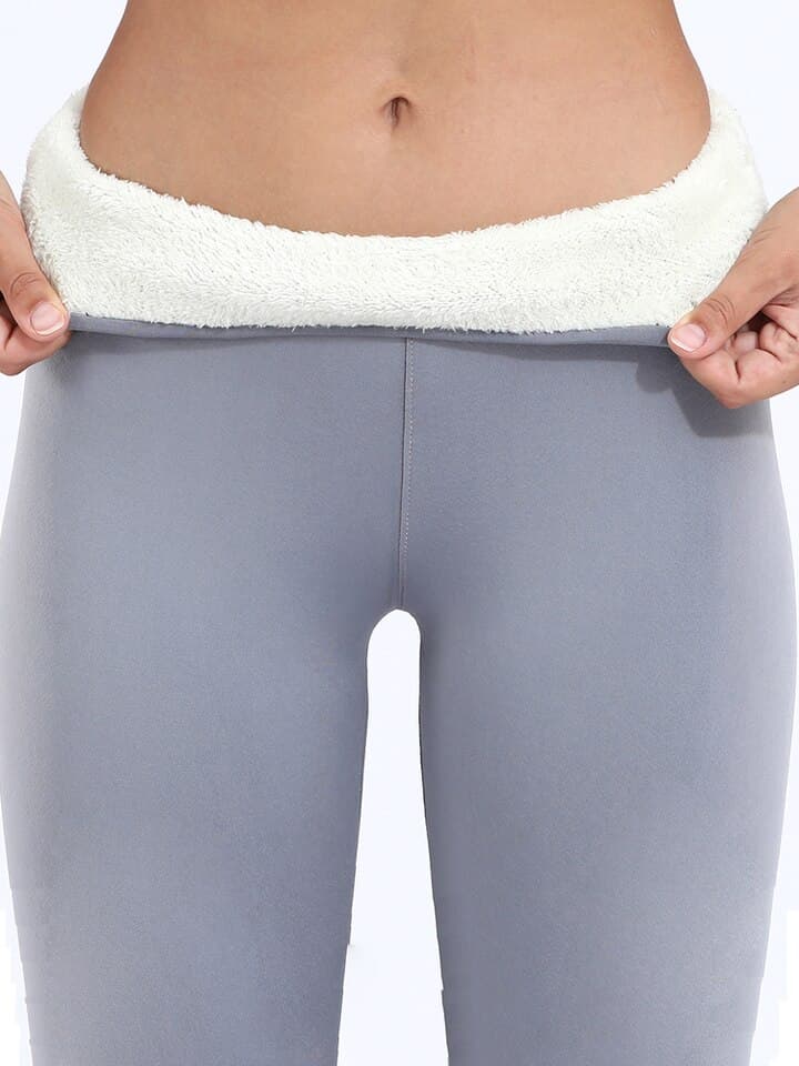 New Women Warm Winter Pants Thick Velvet Legging High Waist Black Leggings Compression Thick Lamb Wool Pants Cold Resistant Pants