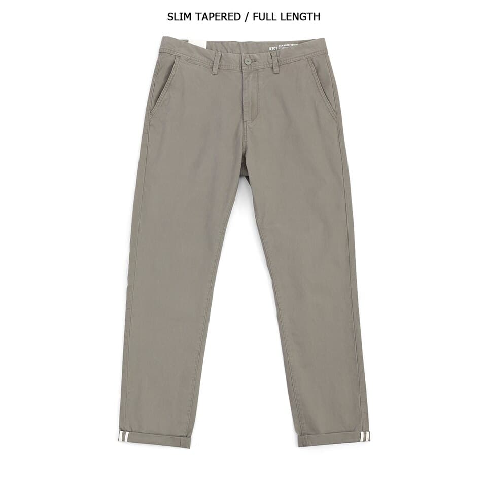 New Autumn New Tapered Pants Men Basic Comfortable Chinos Smart Causal High Quality Wardrobe Essential Trousers